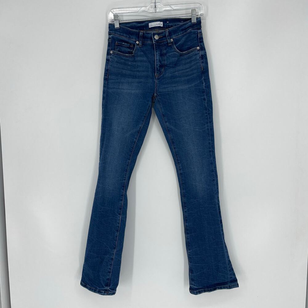 Loft Mid Rise Boot Jean Size 25 - Picture 2 of 8